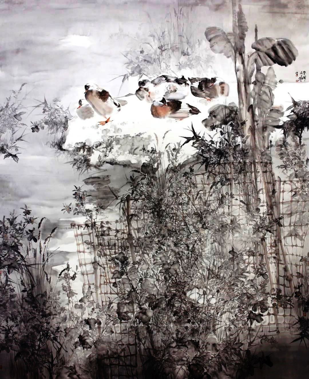 湖北7人入选中国百家100幅中国画评选展览