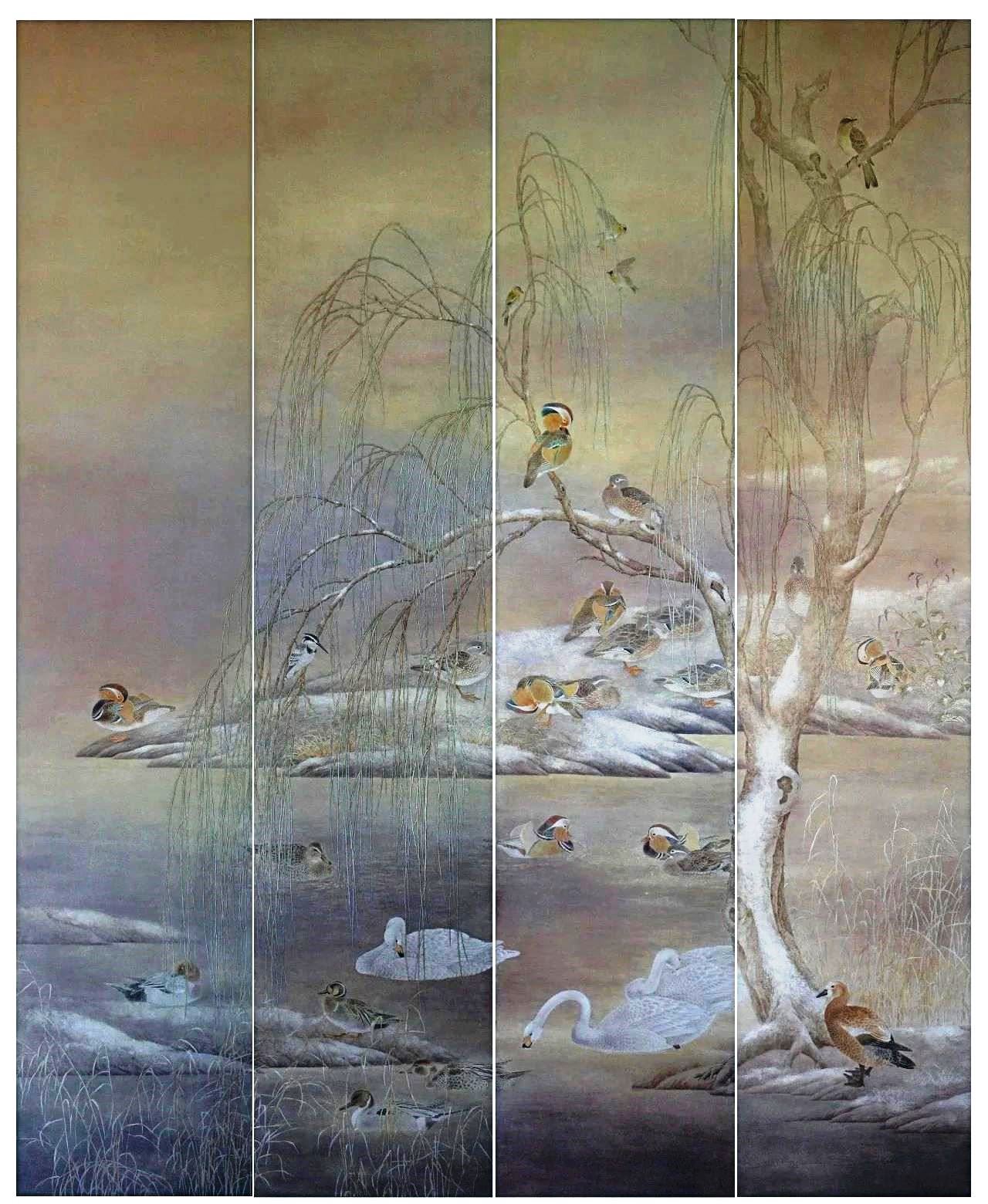 湖北7人入选中国百家100幅中国画评选展览